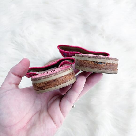 Jack Rogers Pink Madras Plaid Kyra Thong Sandal - Picture 6 of 8